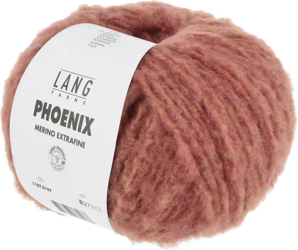 Lang Yarns - Phoenix 0187 ziegel chante claire