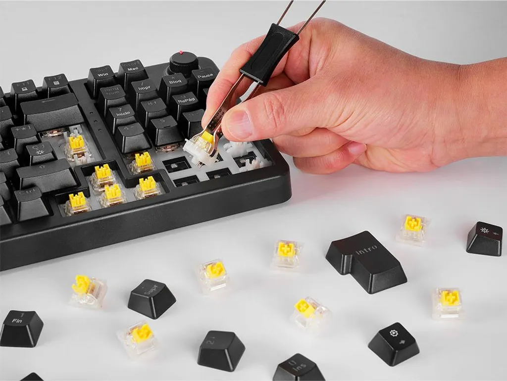 Mars Gaming MKPROBES Clavier Mécanique Gaming Compact Layout TKL Pro - 6