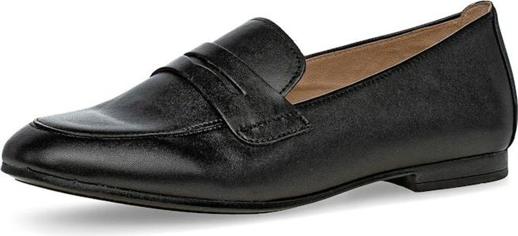 Gabor 85.213 Damenschuhe - elegante Slipper - Halbschuhe schwarz Elegant NEU