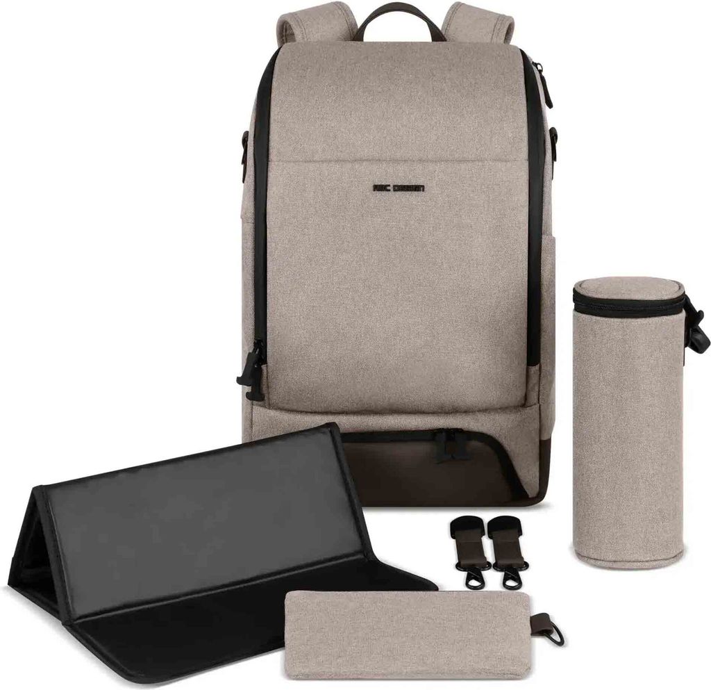 ABC Design Wickelrucksack Active, Farbe:Camel Produktbild 