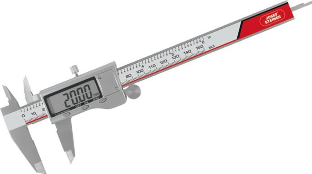 Digitaler Messschieber aus Edelstahl