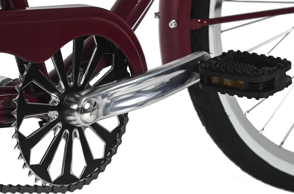 Vélo confortable sans mal de dos DaCapo Beach Cruiser Rouge 26 pouces - 4