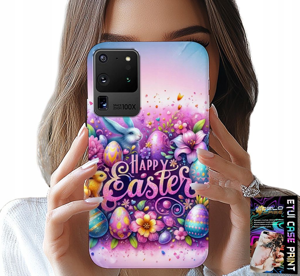 ETUI FOR SAMSUNG GALAXY S20 Ultra - Frohe Ostern, Ostereier, Ostereier