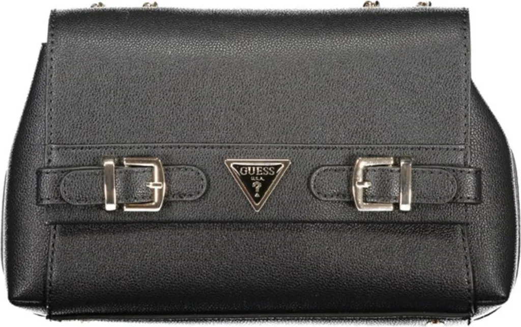 Sac Bandoulière Guess 10151-312226 Noir avec Finitions Premium Noir
