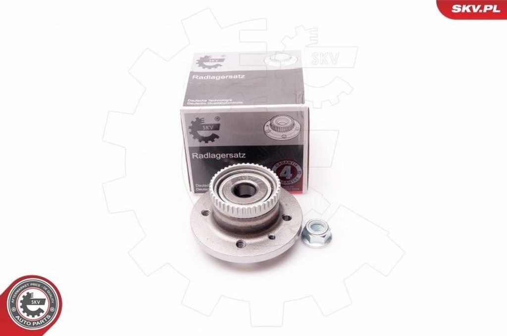 ESEN SKV Radlagersatz Hinten für AUDI TT Roadster (8J9) 133mm 29SKV102