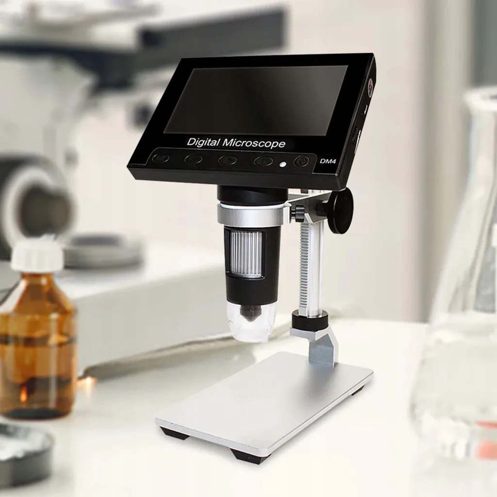 Microscope Électronique avec Écran pour Soudure et Inspection de Circuits - 5