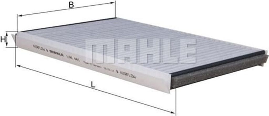 MAHLE Innenraumfilter LAK 441 Pollenfilter für HYUNDAI i30 (FD) Aktivkohle