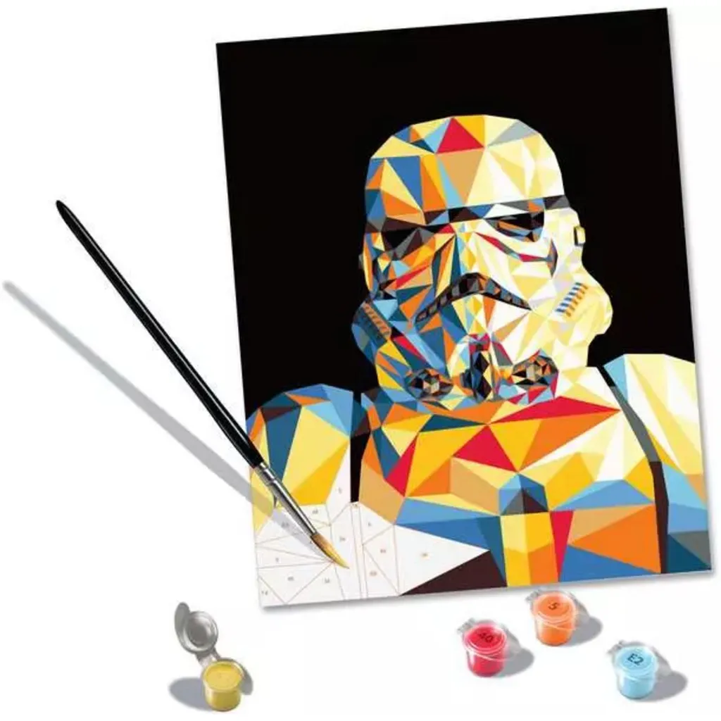 Activité Créative Star Wars : Peindre un Stormtrooper par Numéro - 3