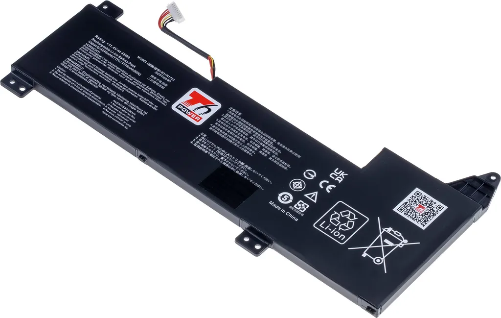 Batteria T6 Power per Asus R570ZD | Ricambio Li-Poly 11.4V 4240mAh