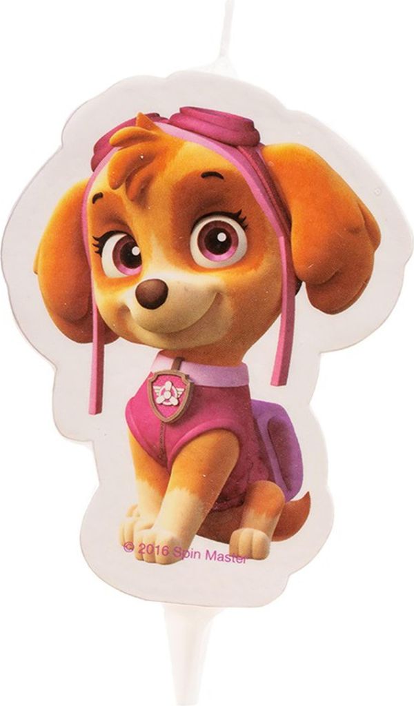 Tortová sviečka Paw Patrol 7cm Skye Obrázok produktu 