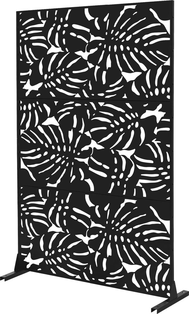 ML-Design Kovová zástěna Roma 120x180 cm z oceli Paraván s Obrázek produktu 