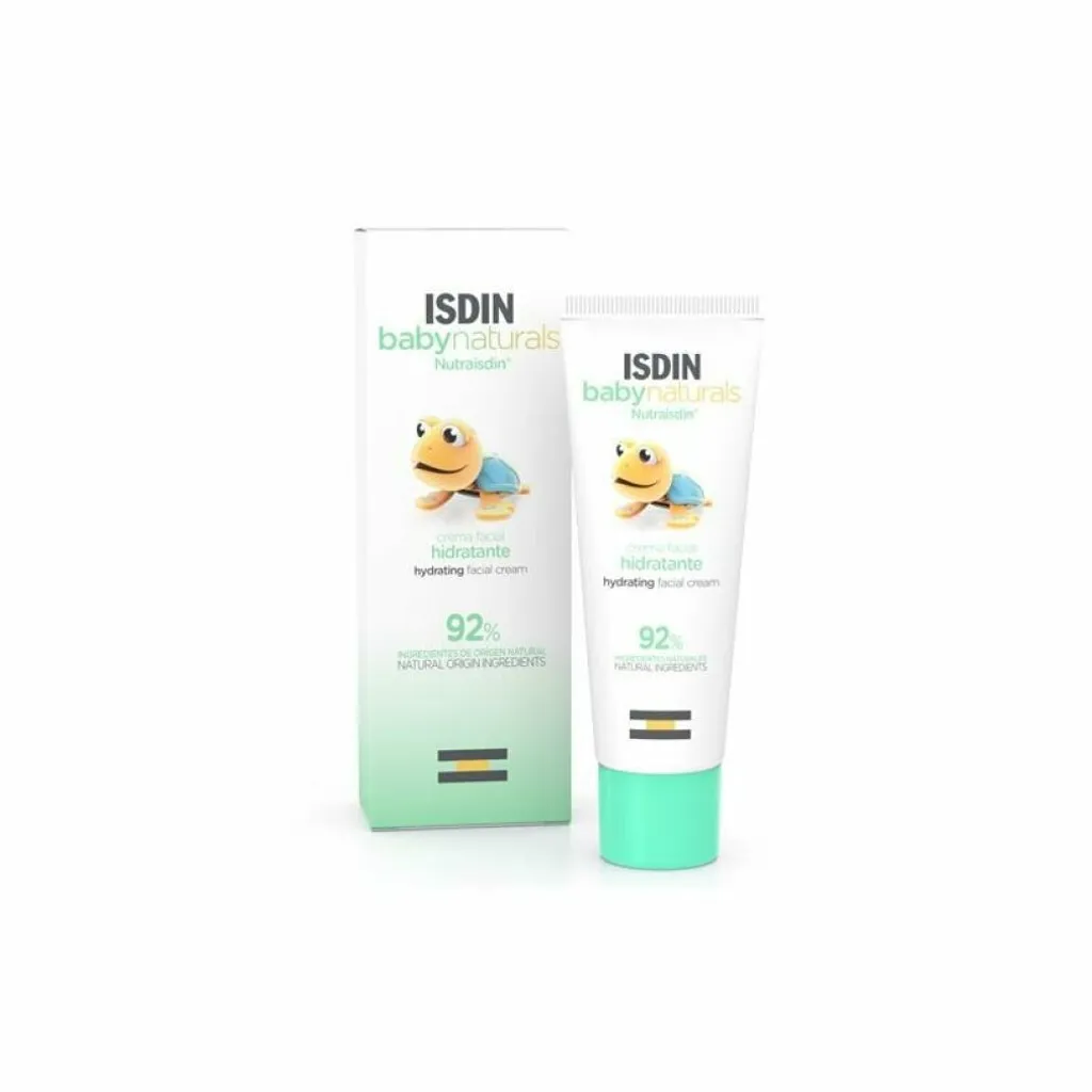 Isdin Baby Naturals Crema Viso Idratante 50ml | Protezione Totale