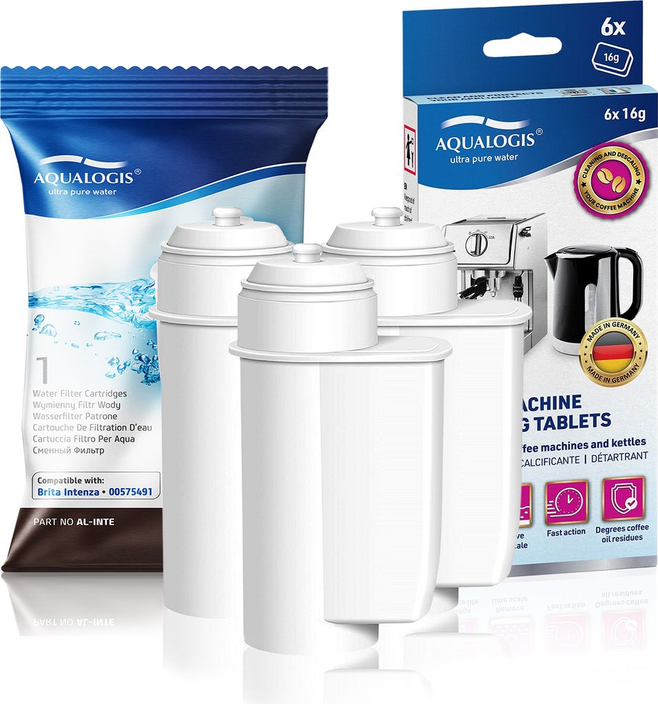Siemens AL-Inte 3er-Kaffeemaschinen-Set, Decalc6