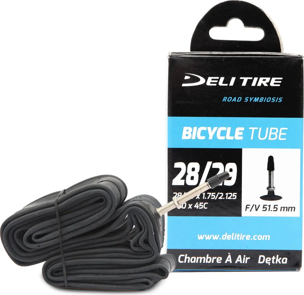 Chambre à Air Tube 28/29x1.75/2.125 FV 51.5 Deli Box pour VTT