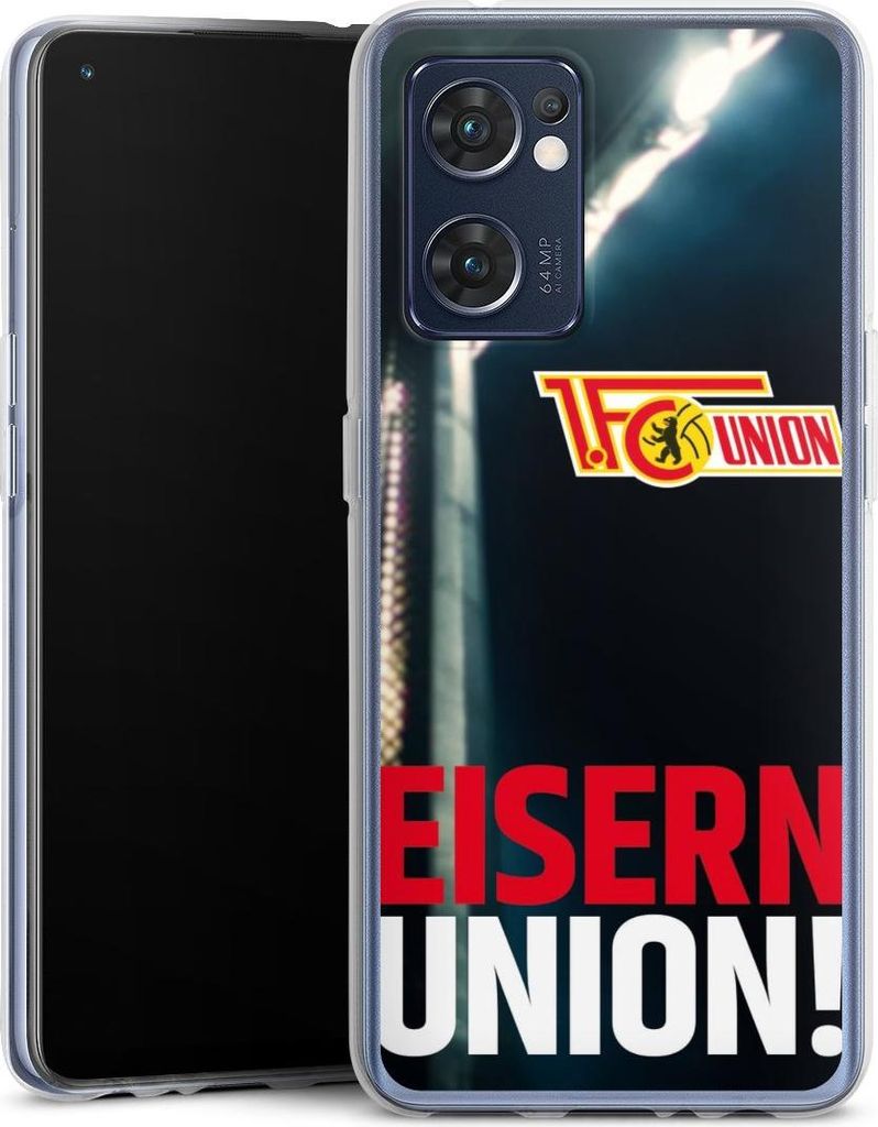DeinDesign Handyhülle für Oppo Find X5 Lite Silikon Hülle Case Smartphone Schutzhülle 1. FC Union Berlin Fanartikel Fußball