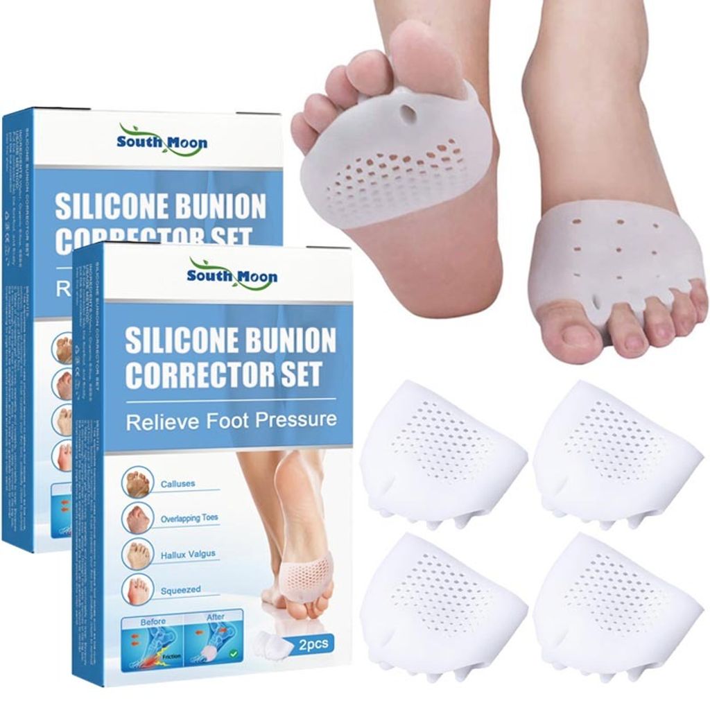 Zehenspreizer 2 Paar (4 Stück) Hallux Valgus Zehenspreizer, Produktbild 