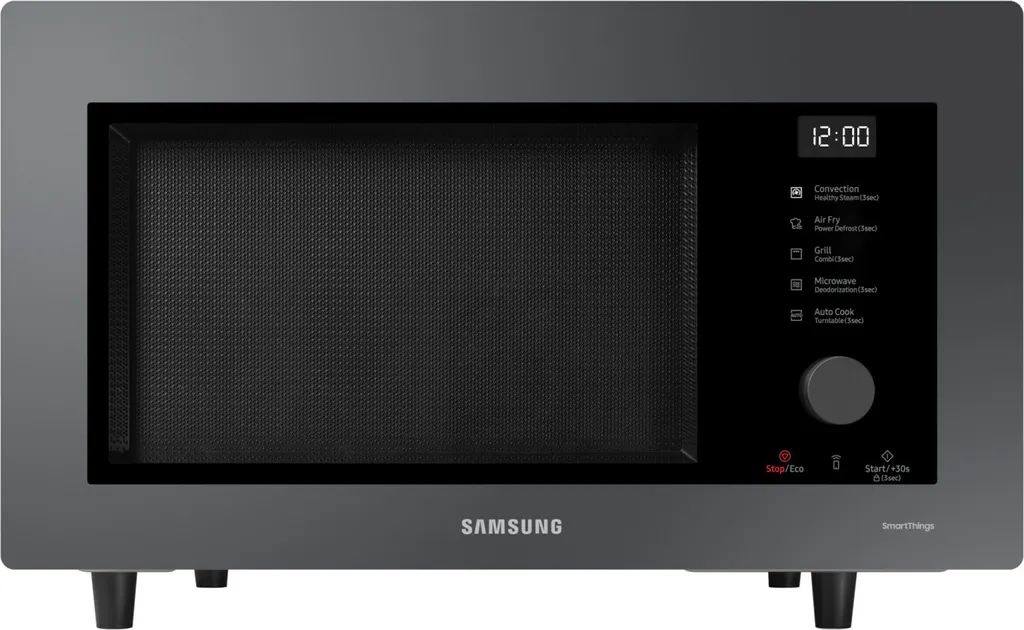Micro-ondes combiné multifonction Samsung 32L coloris gris charbon