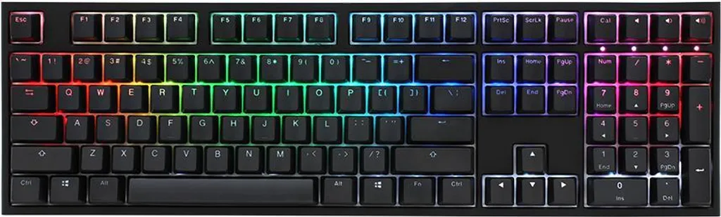 Ducky One 2 RGB Clavier QWERTY : Fini les Touches Effacées et la Latence