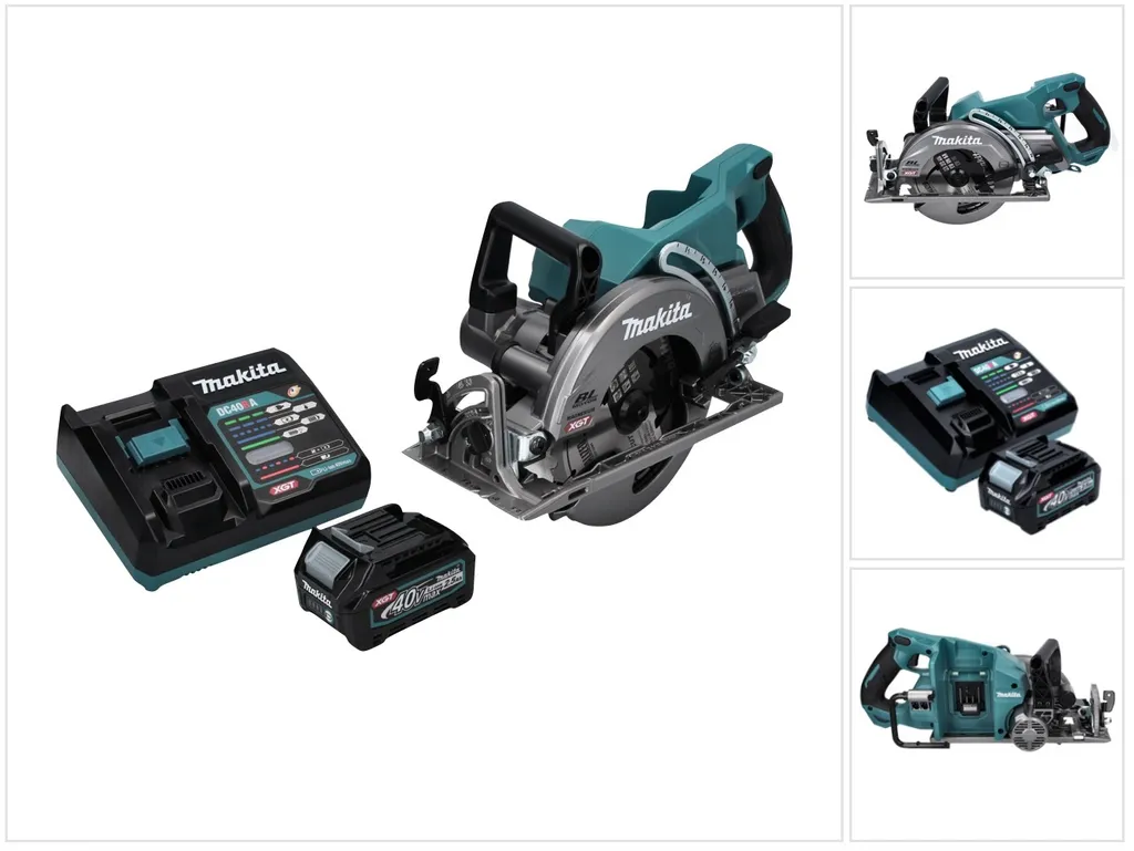 Makita RS001GD1 Scie circulaire sans fil 40V Max XGT 185mm avec batterie