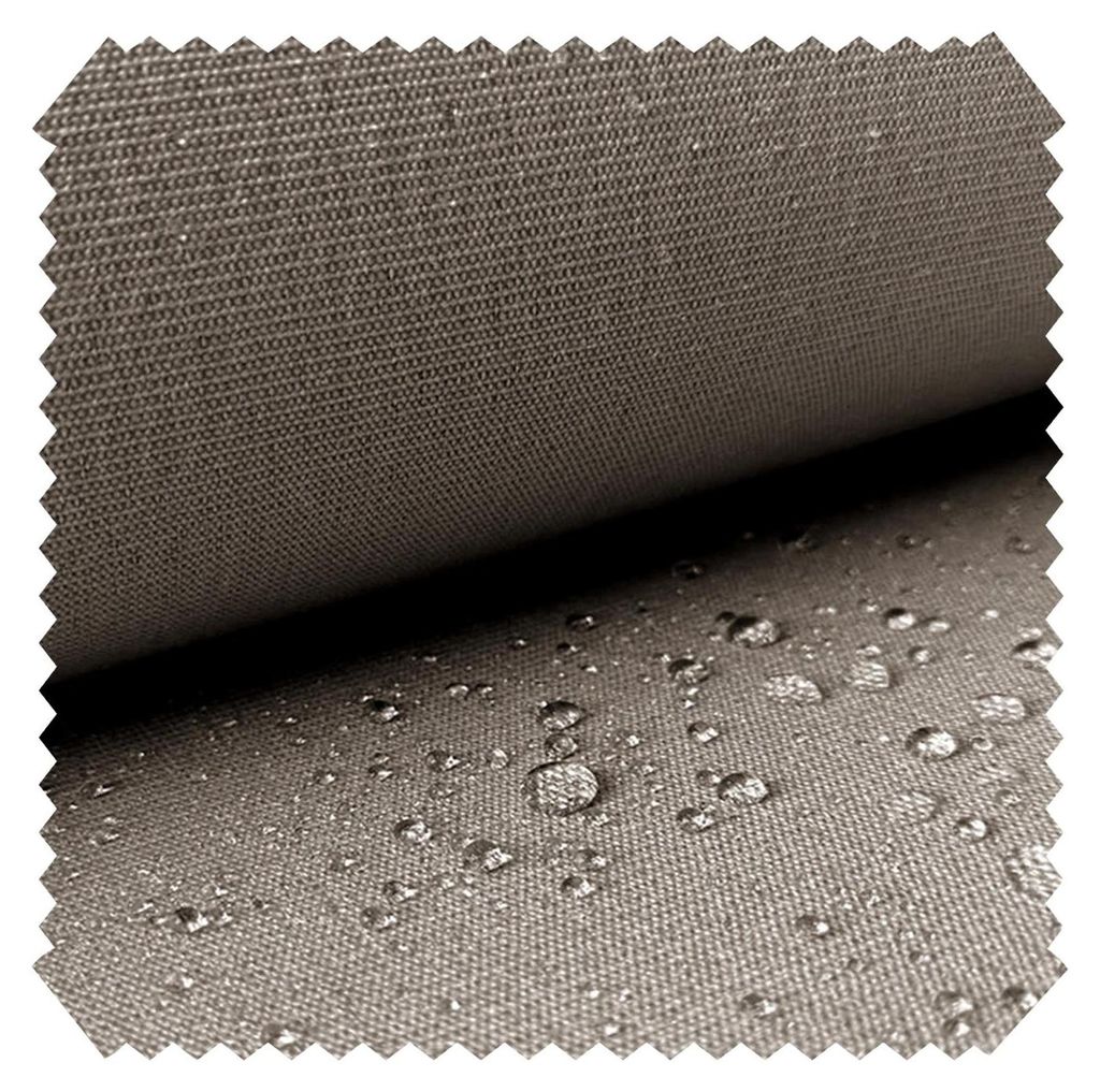 novely ILLINOIS B04 Outdoor-Stoff Olefin UV++ Polsterstoff Möbelstoff | Meterware | 1lfm - Farbe: 06 Graubeige