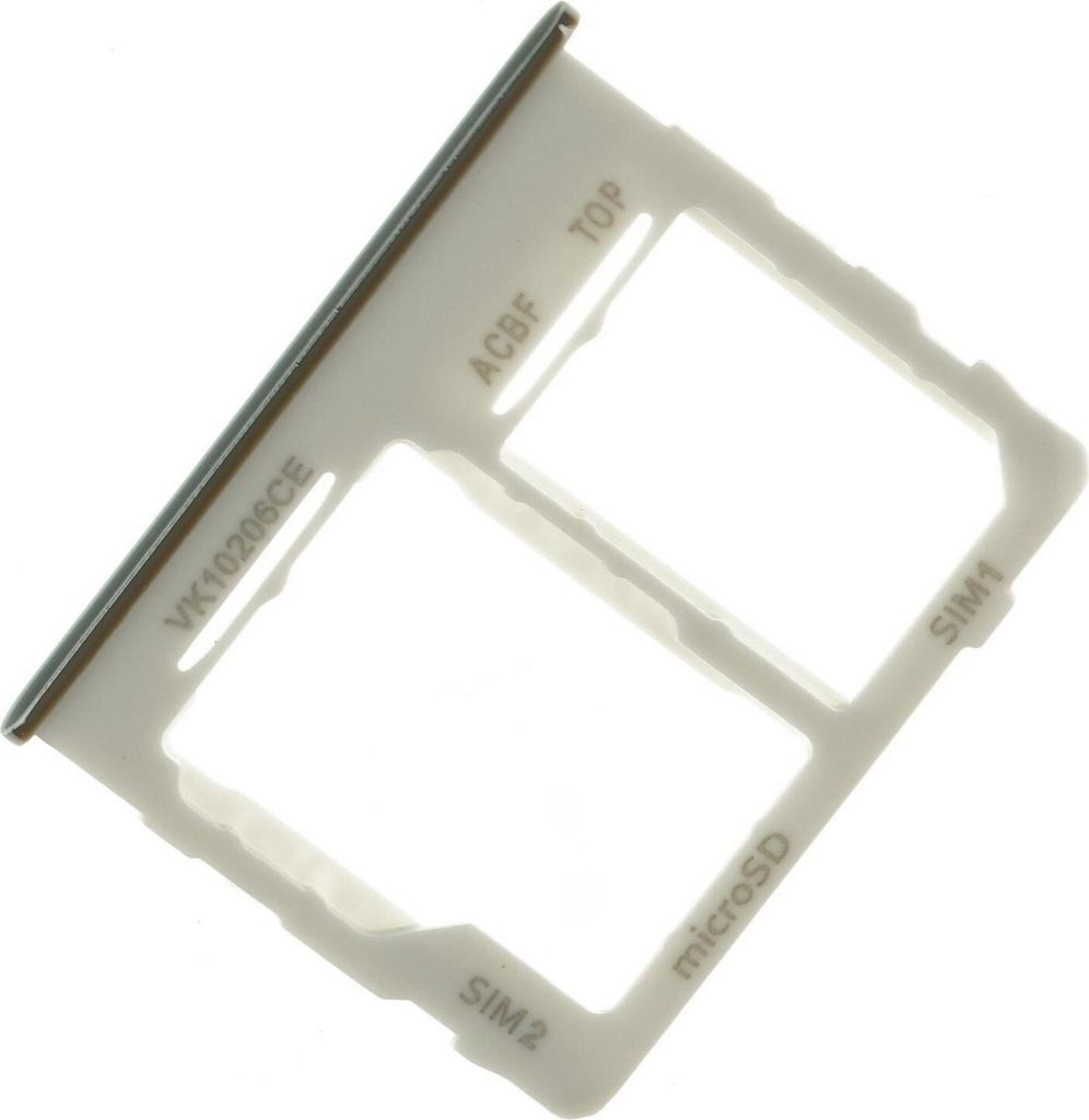 Simkarten Halter für Samsung Galaxy A32 5G - Tray Fach Schublade Schlitten Weiß