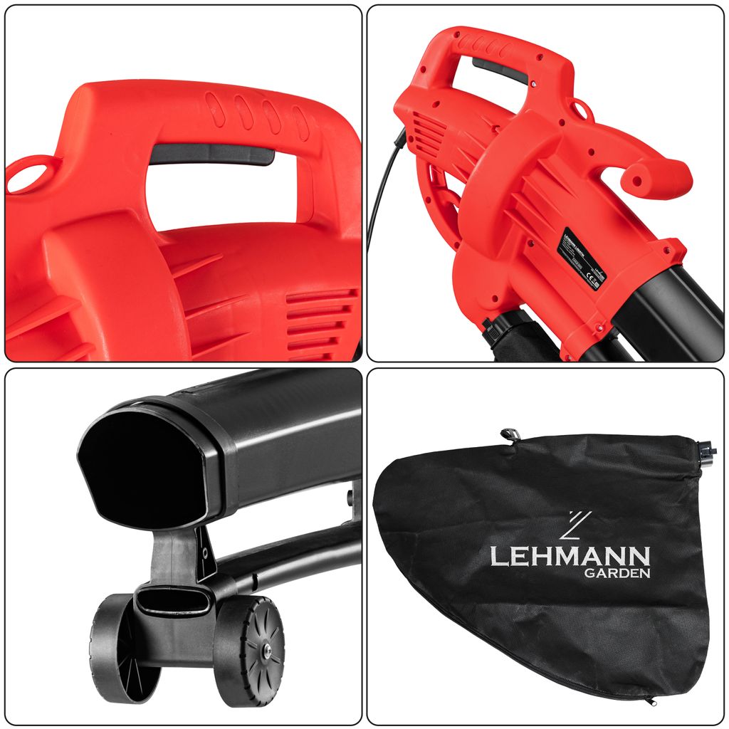 Lehmann Elektro Laubsauger 3in1, Laubbläser und Produktbild 2