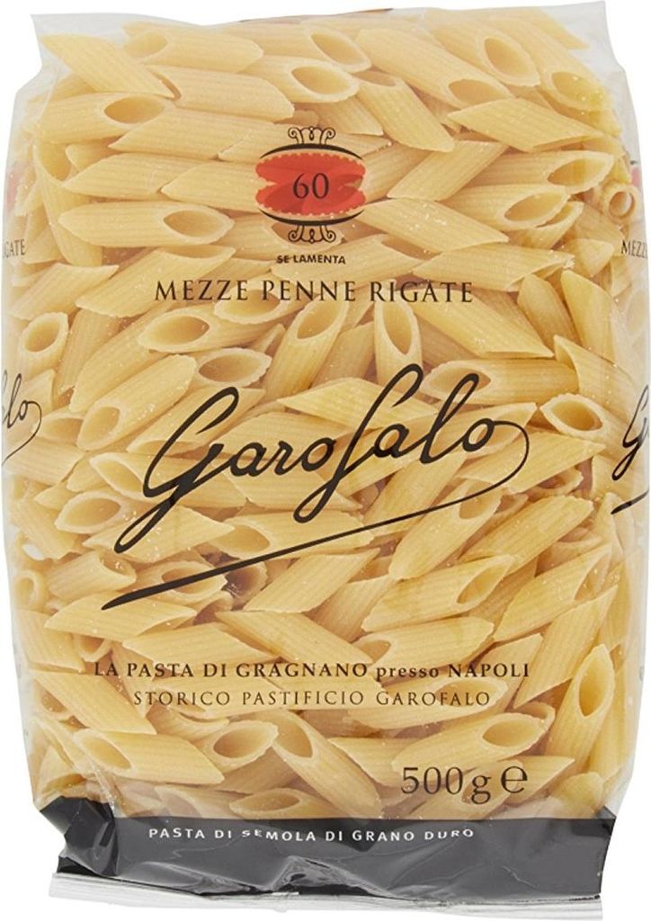 10x Pasta Garofalo 100% Italienisch Mezze Penne Rigate n 60 Nudeln 500g gragnano