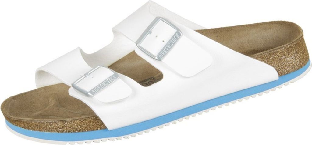 BIRKENSTOCK Arizona Super Grip Sandalen weiß schmal 47