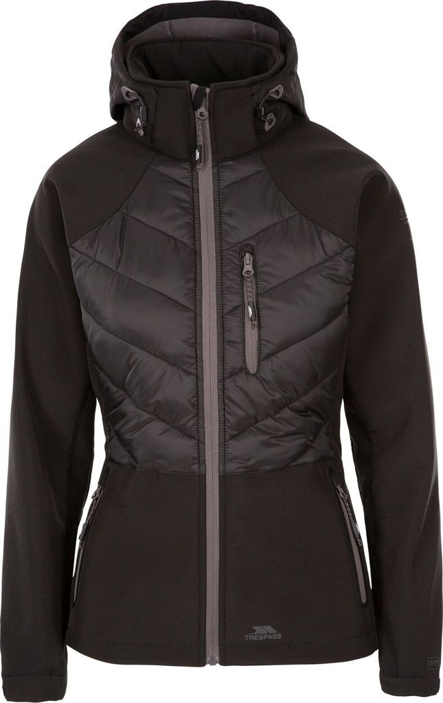Trespass - "Elvira" Softshelljacke für Damen TP5660 (M) (Schwarz)