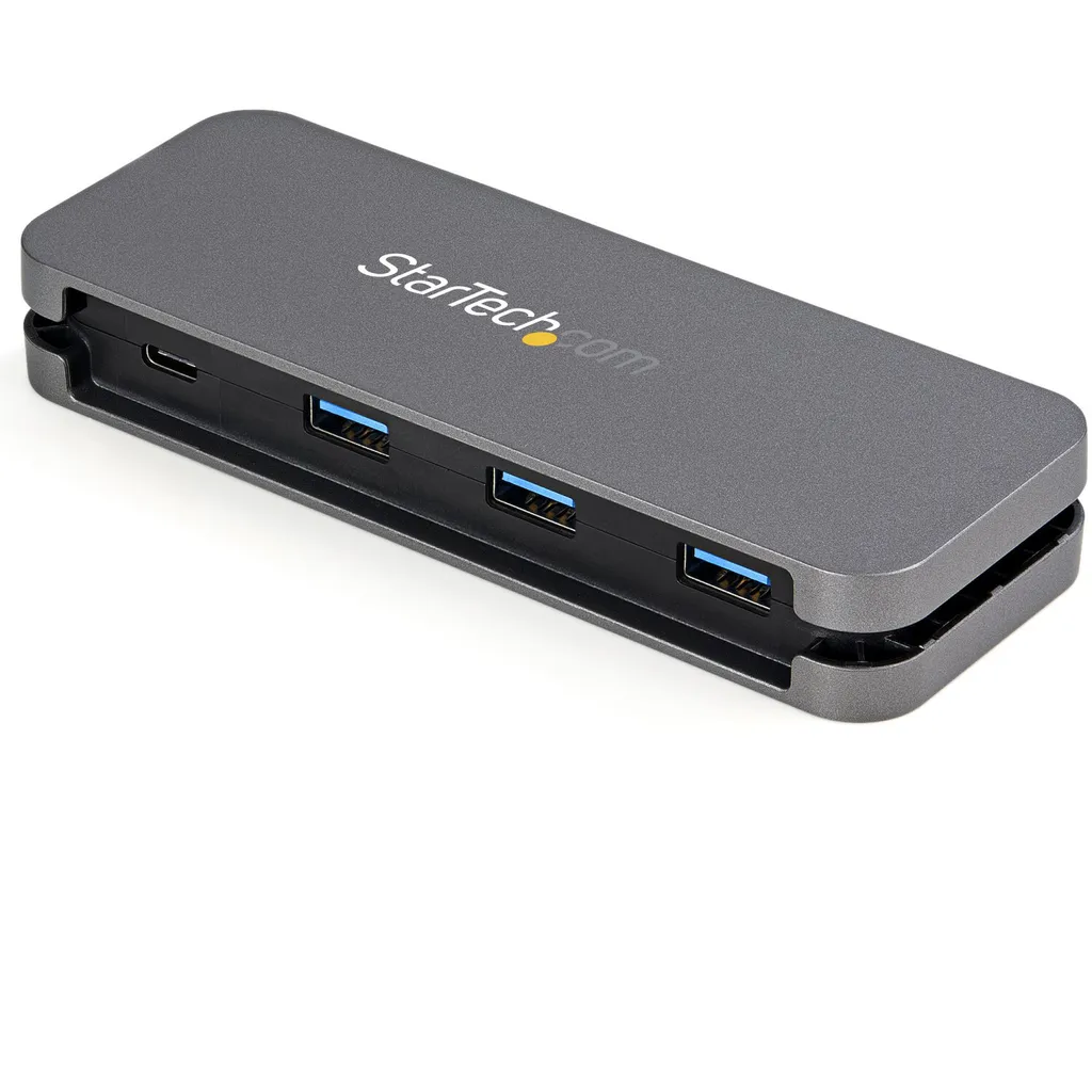 Hub USB-C 5Gbit/s performant avec 4 Ports USB 3.2 Gen 1 Noir StarTech
