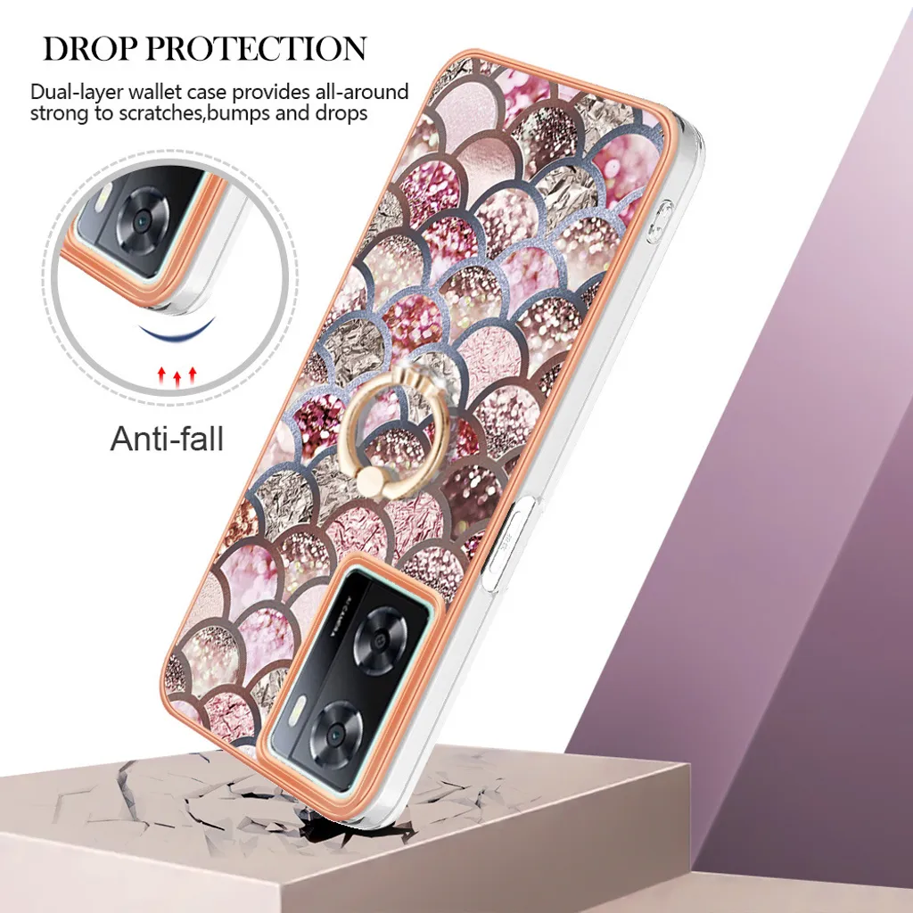 Custodia Per OnePlus Nord N300 5G Con Effetto Sfumato Blu/Rosa – Morbida TPU Sottile, Antigraffio E Antiurto, Accessorio Fashion