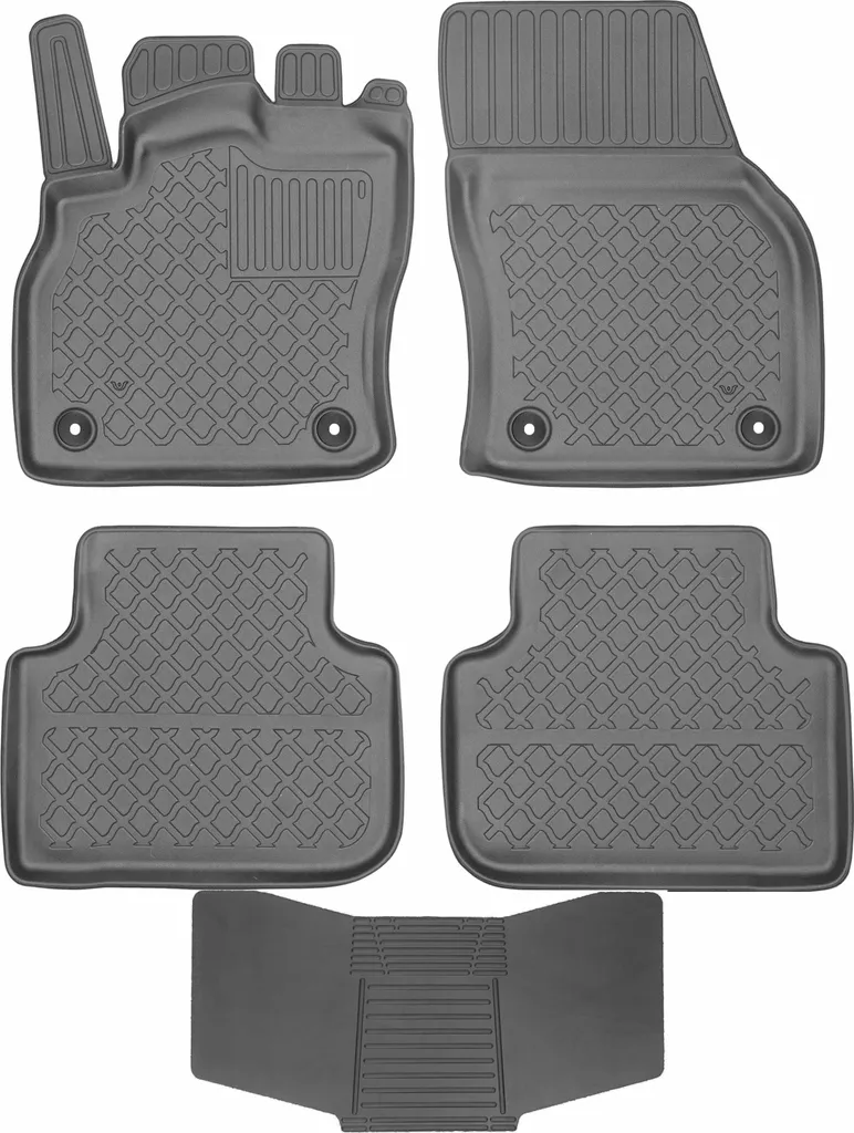Tappetini Aristar 603226 + Vasca 251992 per Audi Q3 II e Sportback