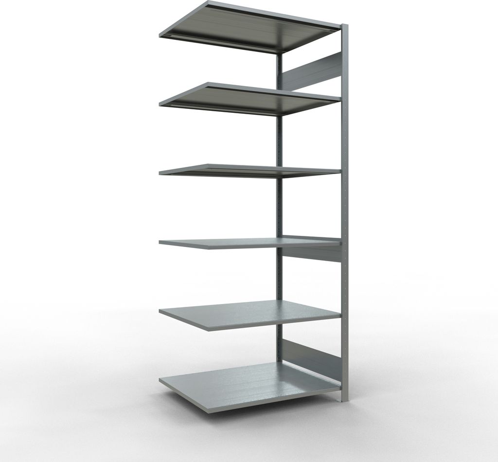 Stecks.Anbaur.mit Längenriegel - 2500x1000x800 mm, Typ 150 kg