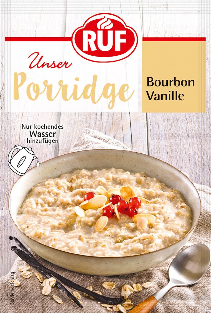 RUF Porridge Bourbon Vanille 65g Produktbild 