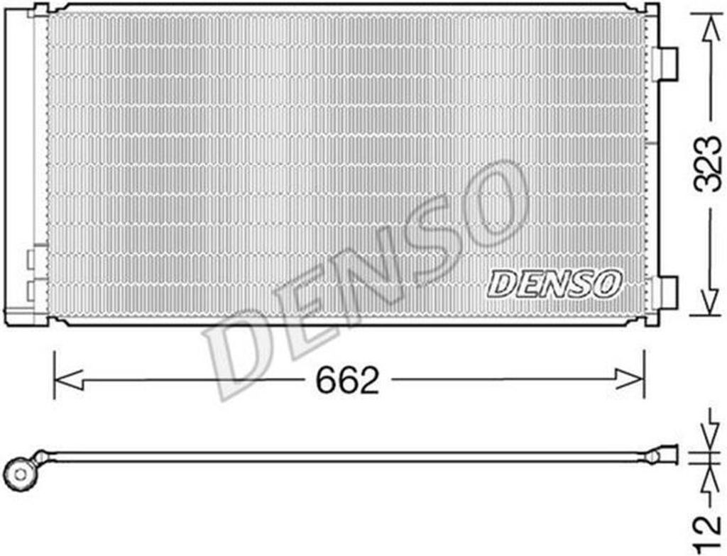 DENSO DCN05103 Kondensator Klimaanlage Klimakondensator für MINI Schrägheck (R56) +Trockner