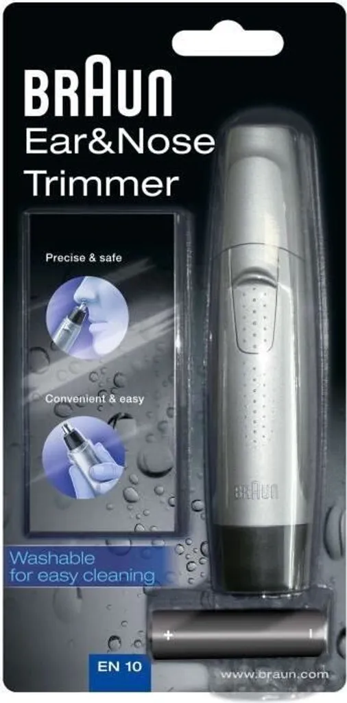 Braun EN10 Tagliacapelli Naso e Orecchie: Precisione Tedesca Originale - 3