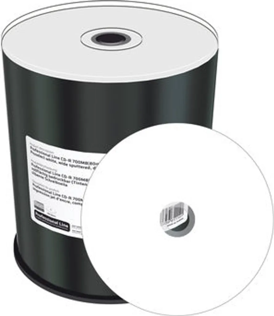 CD-R 700MB MediaRange Proselect - 100 disques pour vos archives audio