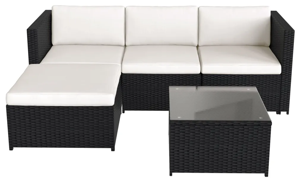 Mobilier de jardin canapé d'angle pour grandes terrasses et balcons - 14
