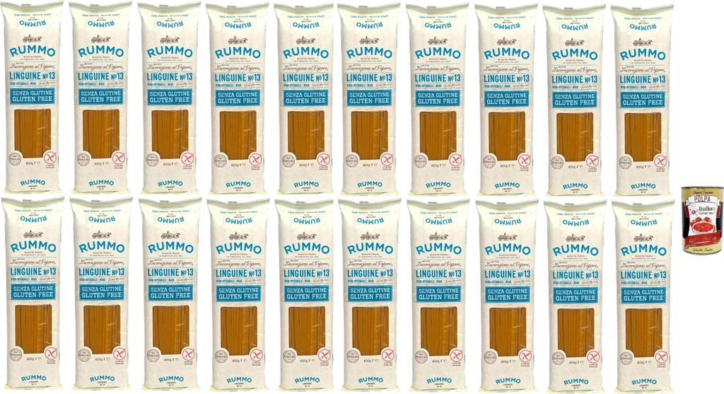 Rummo Pasta Nudeln Glutenfreie Linguine, Bronze Gezeichnete Produktbild 