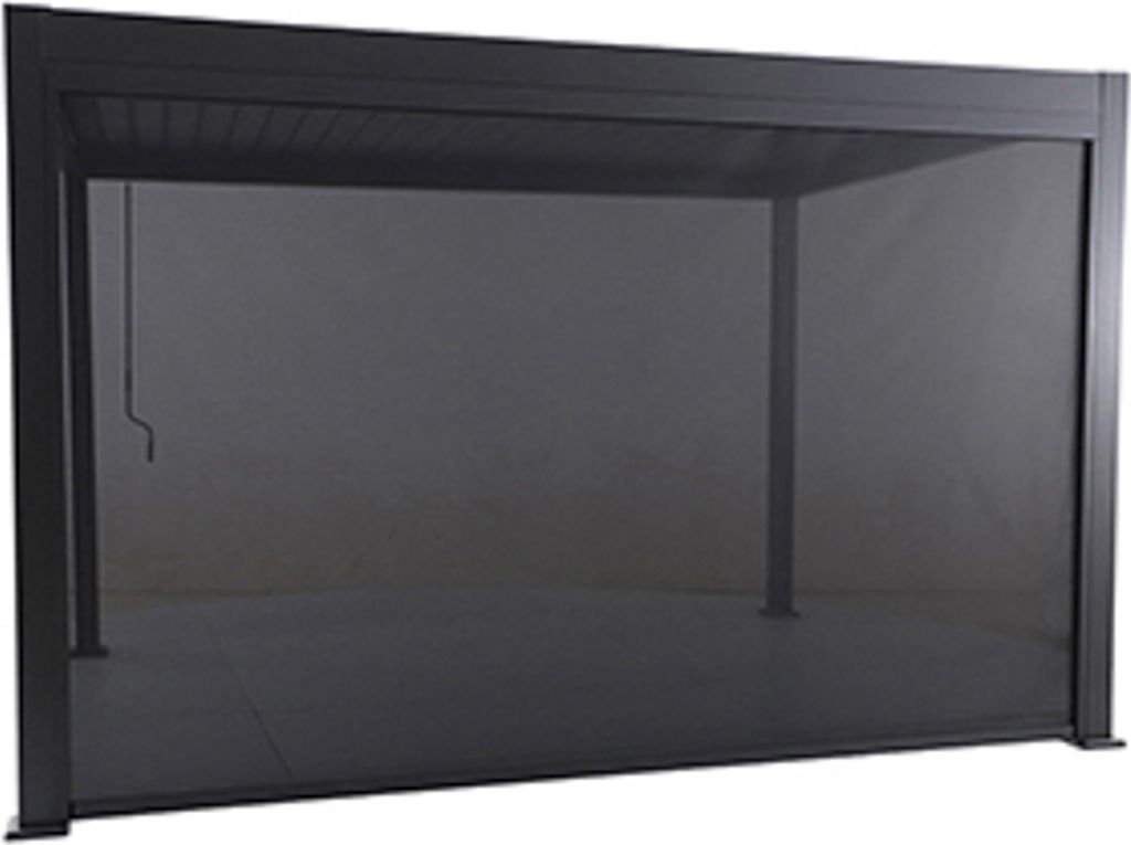 MWH Lino Vorhang Wand Matt Grey