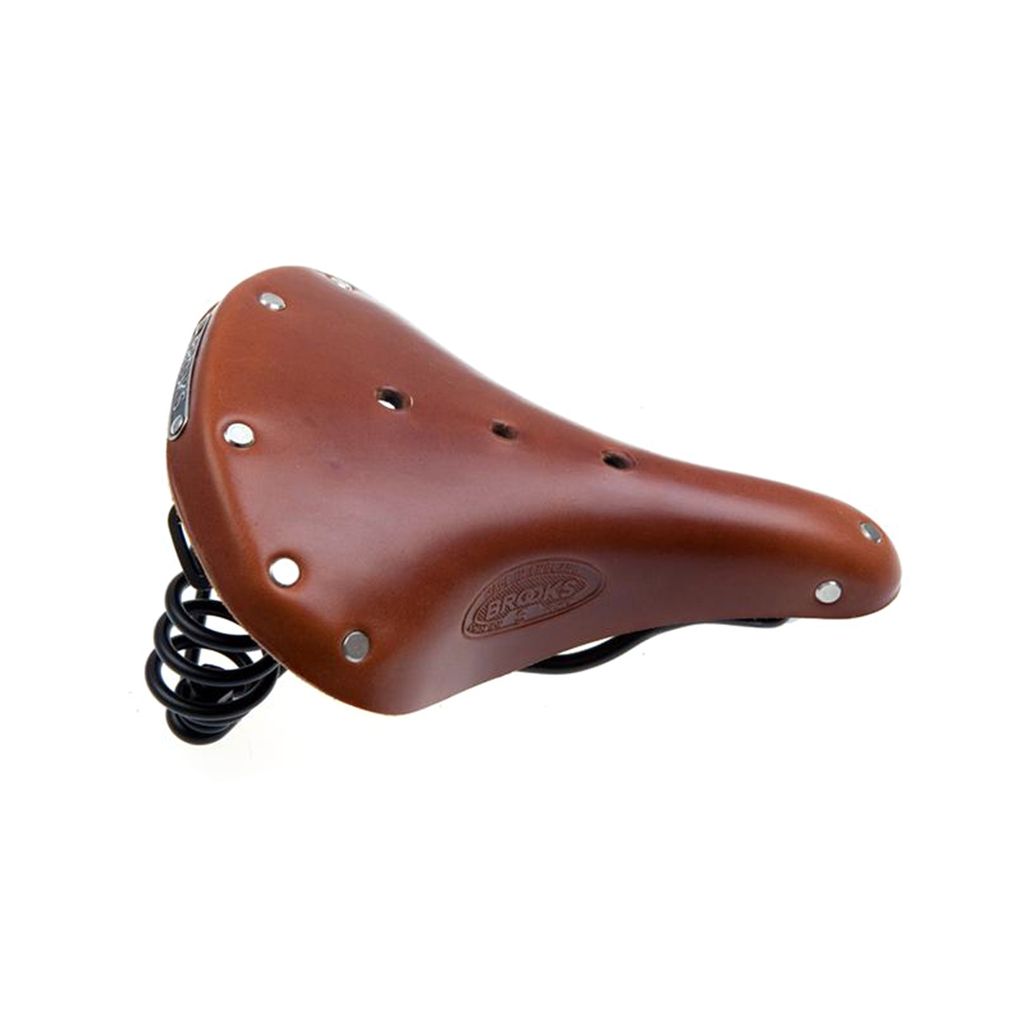 Brooks Damen Fahrradsattel Flyer S , honig Produktbild 