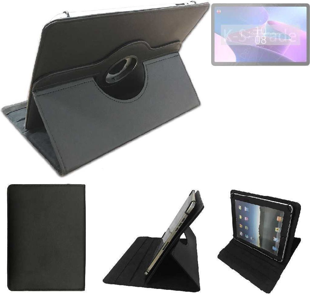 High quality kompatibel mit Lenovo Tab P11 Pro (2nd Gen) Schutz Hülle 360° Tablet Case Schutzhülle Flip Cover schwarz. Tablet Hülle drehbar