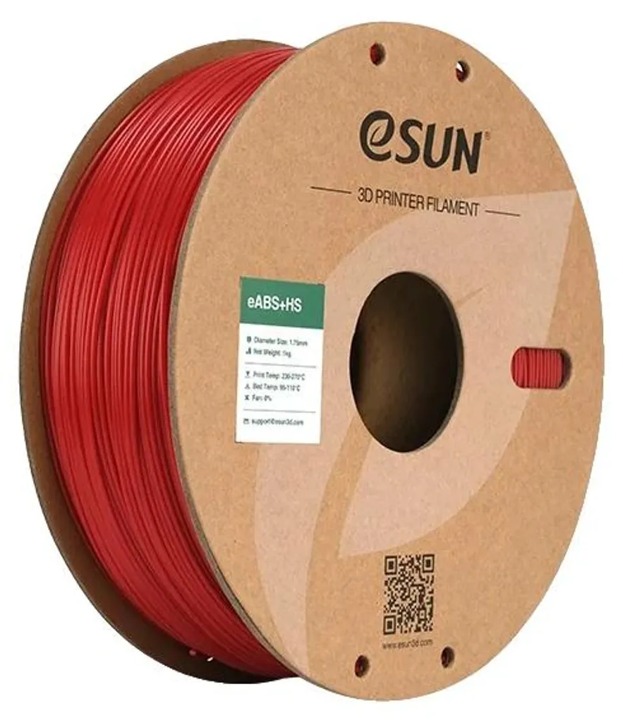 Filament imprimante 3D rouge feu ultra durable et flux rapide 1kg