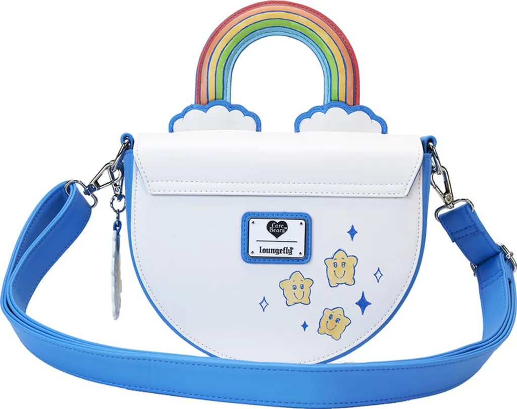 Loungefly Rainbow Care Bears Sac à Dos Premium Shoulder Bag Multicolore - 9