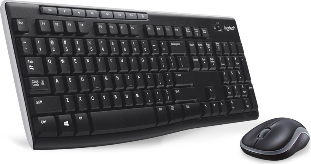 Logitech MK270 - Bezdrôtová kombinácia - myš / klávesnica Obrázok produktu