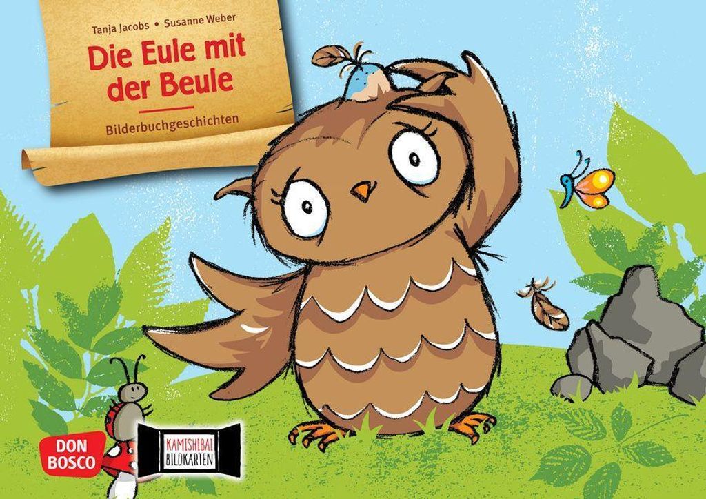 Die Eule mit der Beule. Kamishibai Bildkartenset Produktbild 