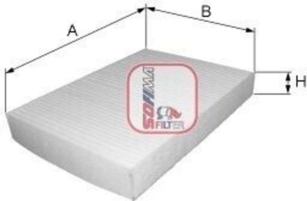 SOFIMA S 3183 C Innenraumfilter Pollenfilter für OPEL AGILA (B) (H08)