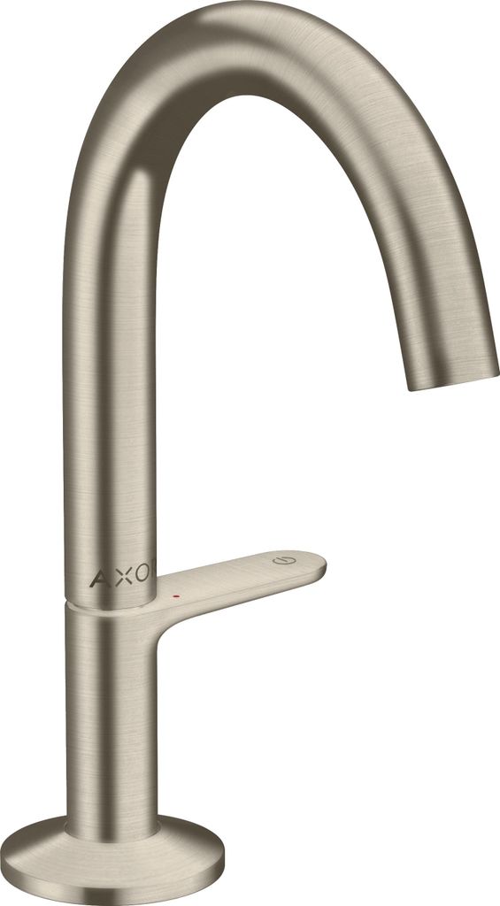 hansgrohe AXOR One Waschtischarmatur Select 140 mit Push-Open Ablaufgarnitur, Ausladung 122mm, 48010820