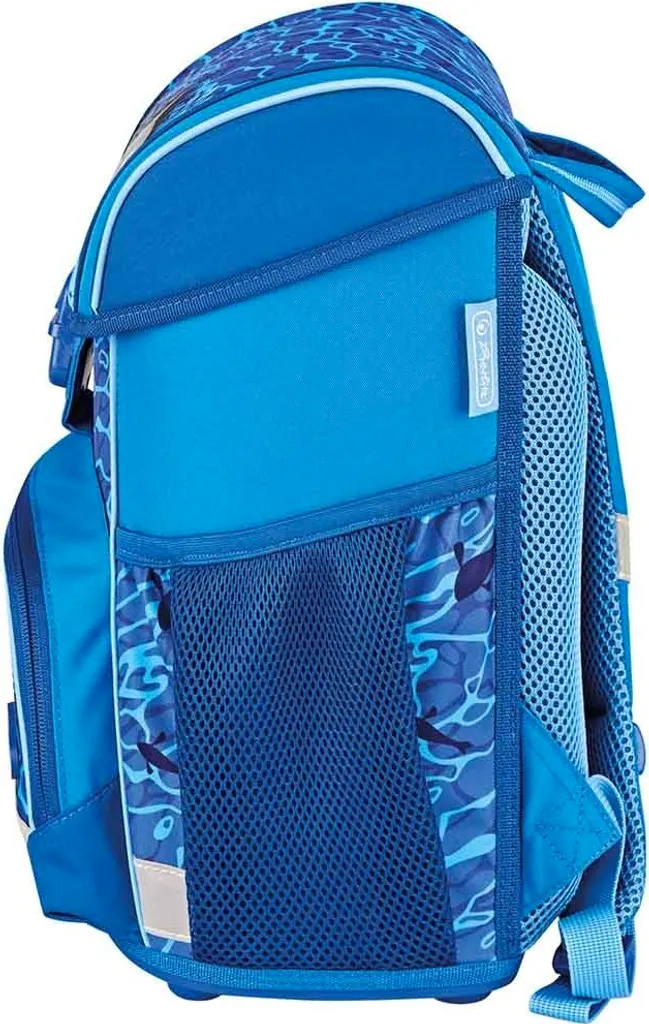 Cartable ergonomique Herlitz Loop Plus Blue Shark contre le mal de dos - 8