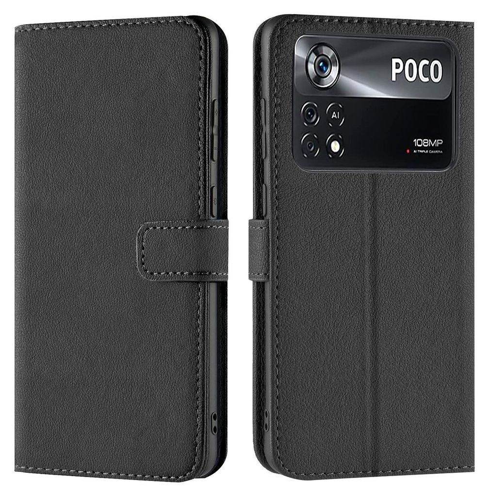 Pouzdro typu kniha pro Xiaomi Poco M4 Pro Cover Flip Cover Obrázek produktu 